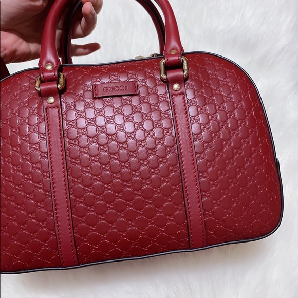 ❣️SOLD❣️Gucci Top Handle Red - Picture 4 of 15